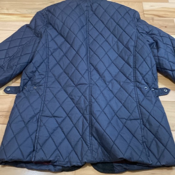 Hydrogen Quilted Jacket - Navy Chore Coat - Picture 10 of 17